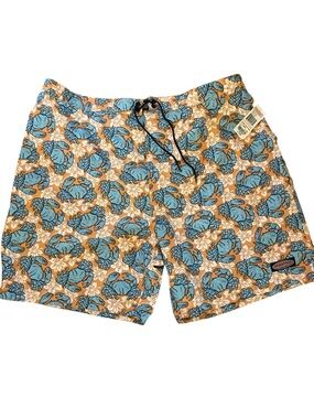 NWT Vineyard Vines  Crab Print Swim Trunks Size XXL